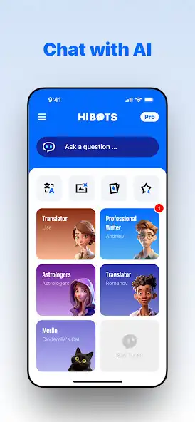 Play AI Chat: Hibots Open AI Chat as an online game AI Chat: Hibots Open AI Chat with UptoPlay