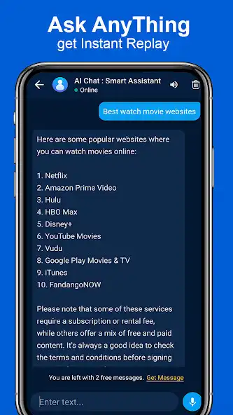 Play AI Chat - Smart Assistant as an online game AI Chat - Smart Assistant with UptoPlay