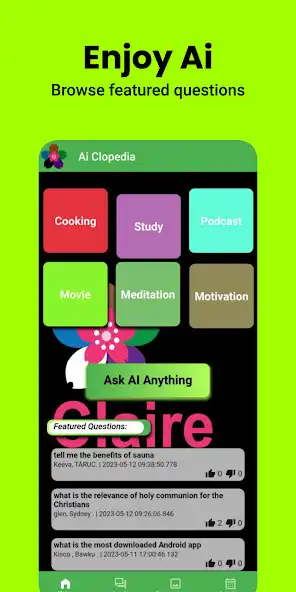 Play Ai Clopedia - Ask AI Anything  and enjoy Ai Clopedia - Ask AI Anything with UptoPlay