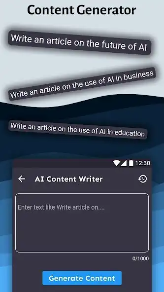Play AI Content Writer: AI ChatBot  and enjoy AI Content Writer: AI ChatBot with UptoPlay