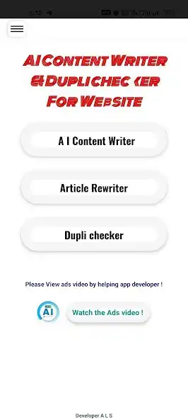 Play AI Content Writer / Checker as an online game AI Content Writer / Checker with UptoPlay