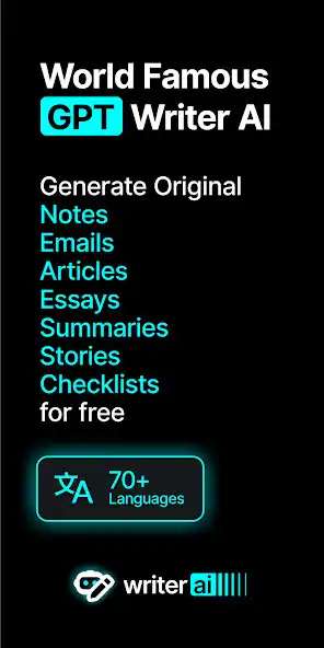 Play AI Content Writer: Writer AI  and enjoy AI Content Writer: Writer AI with UptoPlay