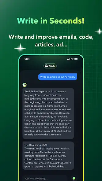 Play Aiddy: AI Assistant  Chat Bot as an online game Aiddy: AI Assistant  Chat Bot with UptoPlay