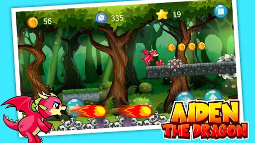 Play Aiden the Dragon as an online game Aiden the Dragon with UptoPlay