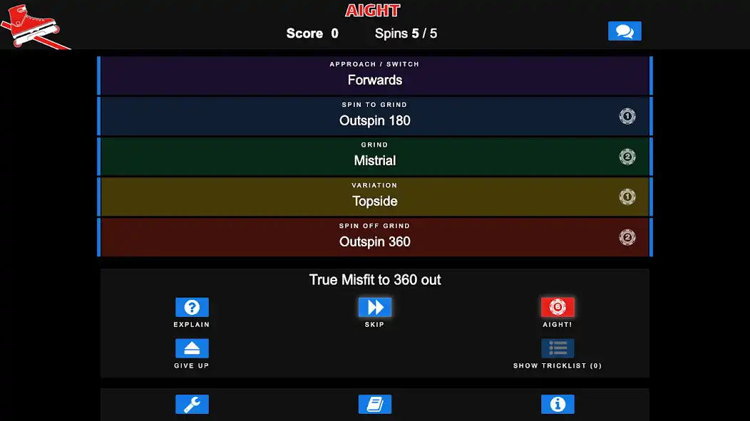 Play AIGHT - Aggressive Inline Grind Hammer Trickgame as an online game AIGHT - Aggressive Inline Grind Hammer Trickgame with UptoPlay