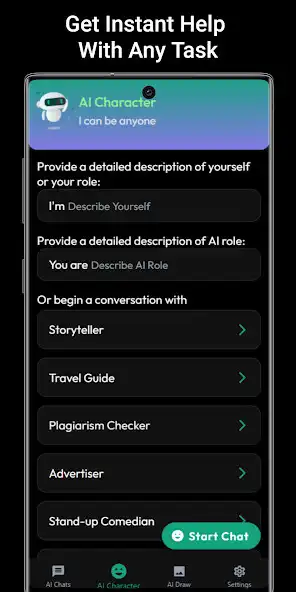 Play AI Helper: AI Chat, AI Draw as an online game AI Helper: AI Chat, AI Draw with UptoPlay
