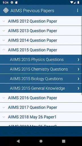Play AIIMS Previous Papers as an online game AIIMS Previous Papers with UptoPlay