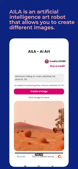 Play AILA - AI Art Generator  and enjoy AILA - AI Art Generator with UptoPlay