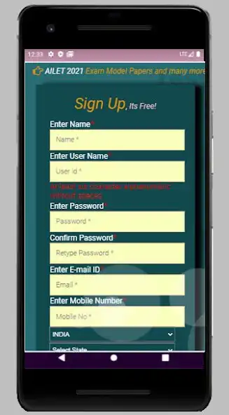Play Ailet Online Test App as an online game Ailet Online Test App with UptoPlay