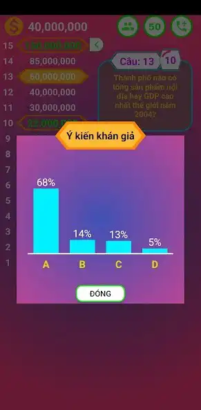 Play Ai Là Triệu Phú as an online game Ai Là Triệu Phú with UptoPlay