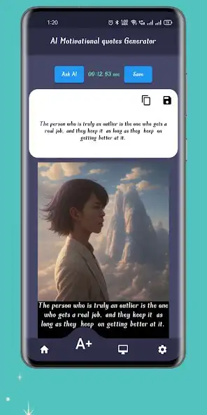 Play AI Motivational Quotes, Images as an online game AI Motivational Quotes, Images with UptoPlay