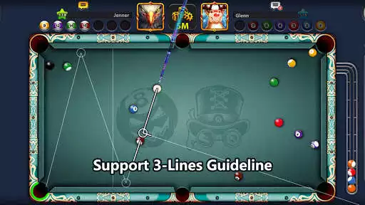 Play Aim Tool for 8 Ball Pool as an online game Aim Tool for 8 Ball Pool with UptoPlay
