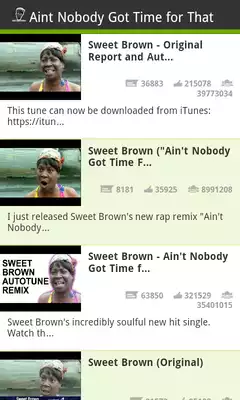 Play Aint Nobody Got Time for That