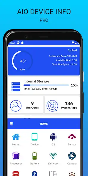 Play AIO Device Info PRO  and enjoy AIO Device Info PRO with UptoPlay