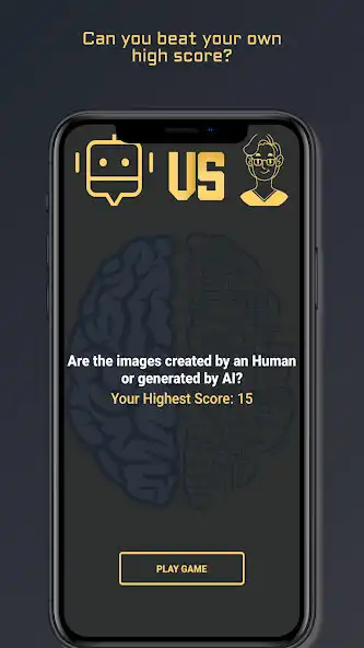 Play AI or Human Game as an online game AI or Human Game with UptoPlay