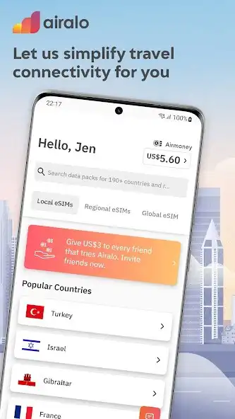 Play Airalo: eSIM Pocket Internet  and enjoy Airalo: eSIM Pocket Internet with UptoPlay