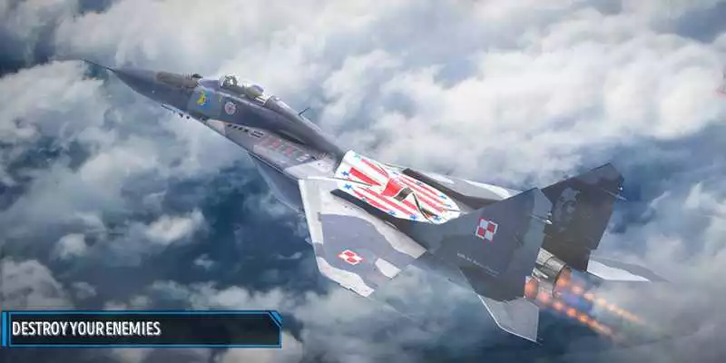 Play Air Attack F16 VS F18 Jet Fighter