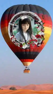 Play Air Ballon Photo Frame