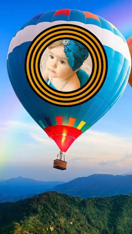 Play Air Ballon Photo Frame