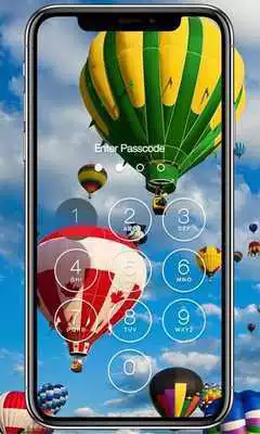 Play Air Balloon Lock Screen