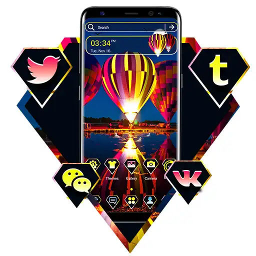 Play Air Balloon Theme Launcher APK