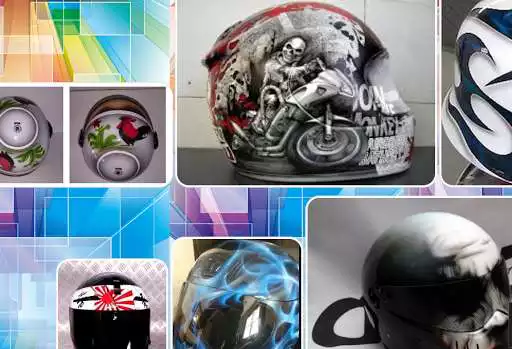 Play Airbrush Helmet Design