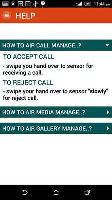 Play Air call and Media Manage