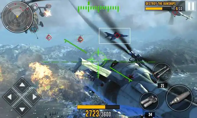 Play Air Combat Gunship Simulator 2018