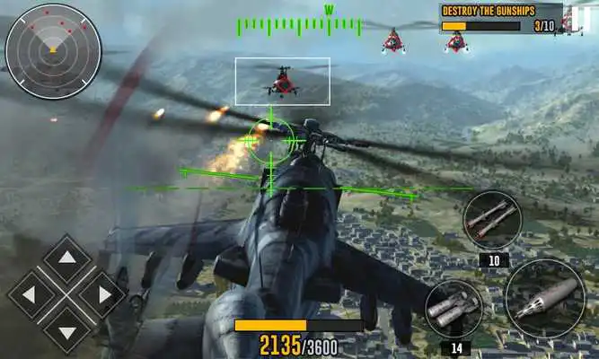 Play Air Combat Gunship Simulator 2018