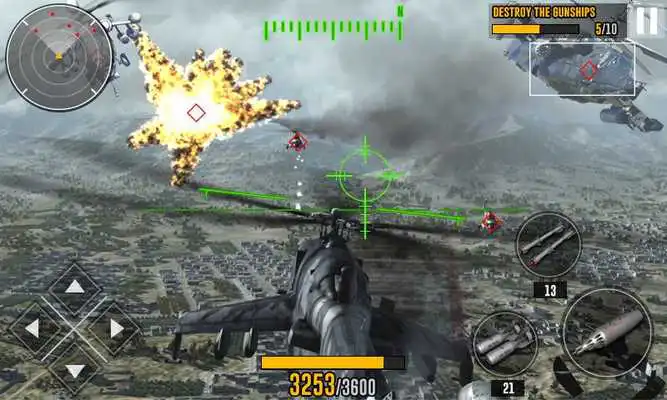 Play Air Combat Gunship Simulator 2018