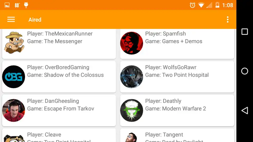 Play Aired as an online game Aired with UptoPlay