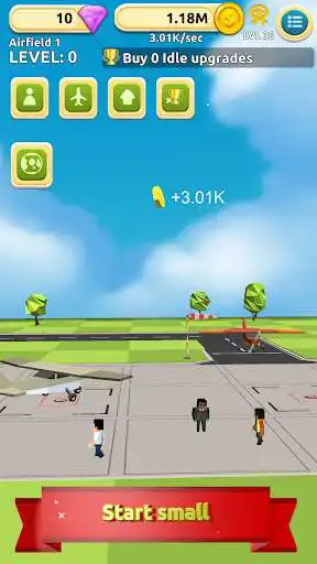 Play Airfield Tycoon Clicker Game  and enjoy Airfield Tycoon Clicker Game with UptoPlay