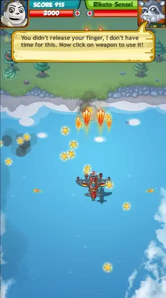 Play Air Fight: Destroy The Enemies as an online game Air Fight: Destroy The Enemies with UptoPlay