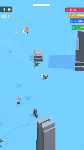 Play Airfight.io as an online game Airfight.io with UptoPlay