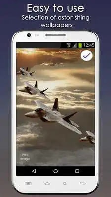 Play Air Force Lock Screen