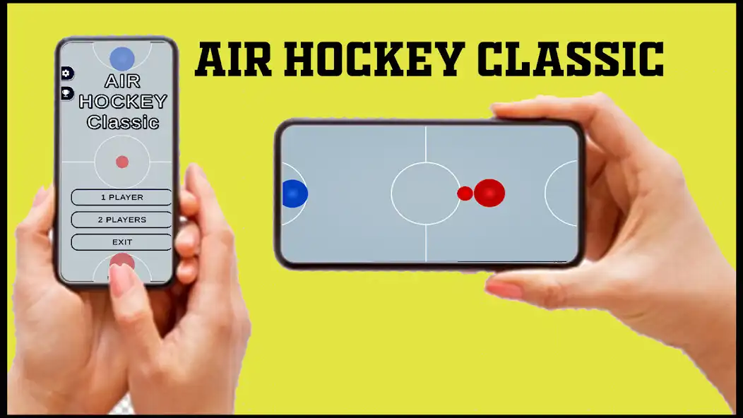 Play Air Hockey Classic: 2-Player as an online game Air Hockey Classic: 2-Player with UptoPlay