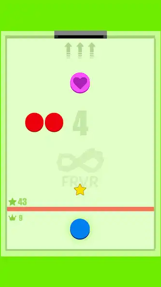 Play Air Hockey FRVR as an online game Air Hockey FRVR with UptoPlay