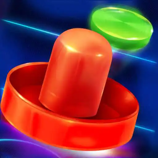 Free play online Air Hockey Glow 2 APK