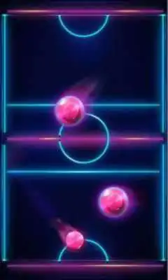 Play Air Hockey Glow 2