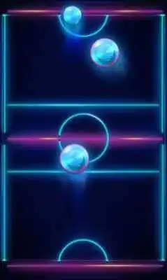 Play Air Hockey Glow 2