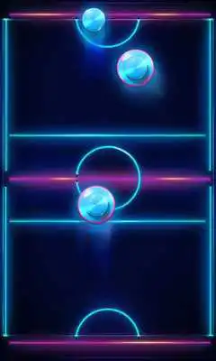 Play Air Hockey Glow 2