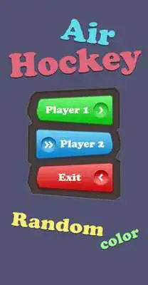 Play Air Hockey Random Color