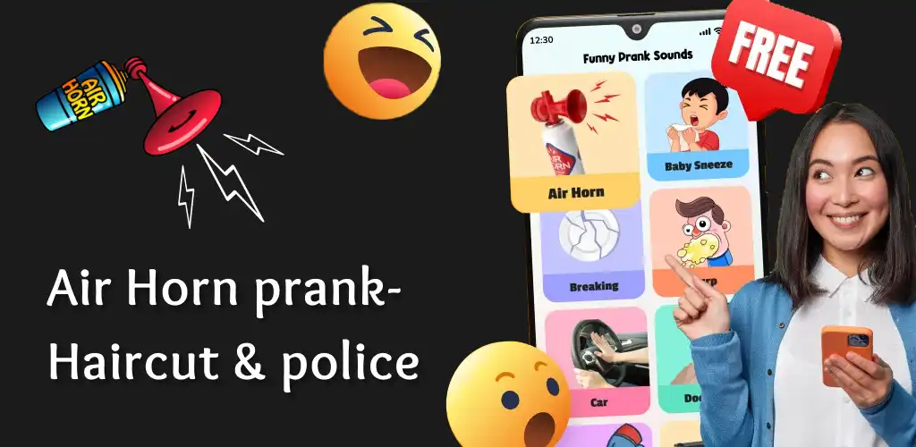 Play Airhorn prank-Haircut  police  and enjoy Airhorn prank-Haircut  police with UptoPlay