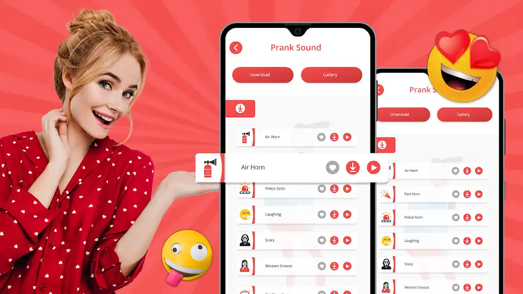 Play Air Horn Sounds - Prank Sounds as an online game Air Horn Sounds - Prank Sounds with UptoPlay