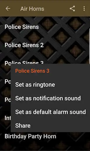 Play Air horns sounds as an online game Air horns sounds with UptoPlay