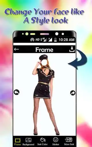 Play Air Hostess Photo Montage