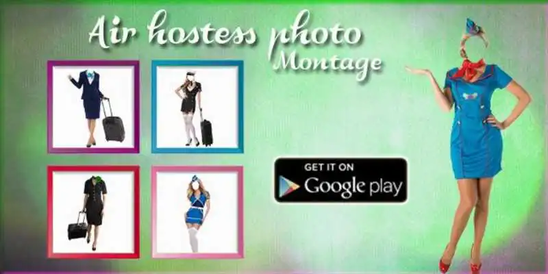 Play Air Hostess Photo Montage