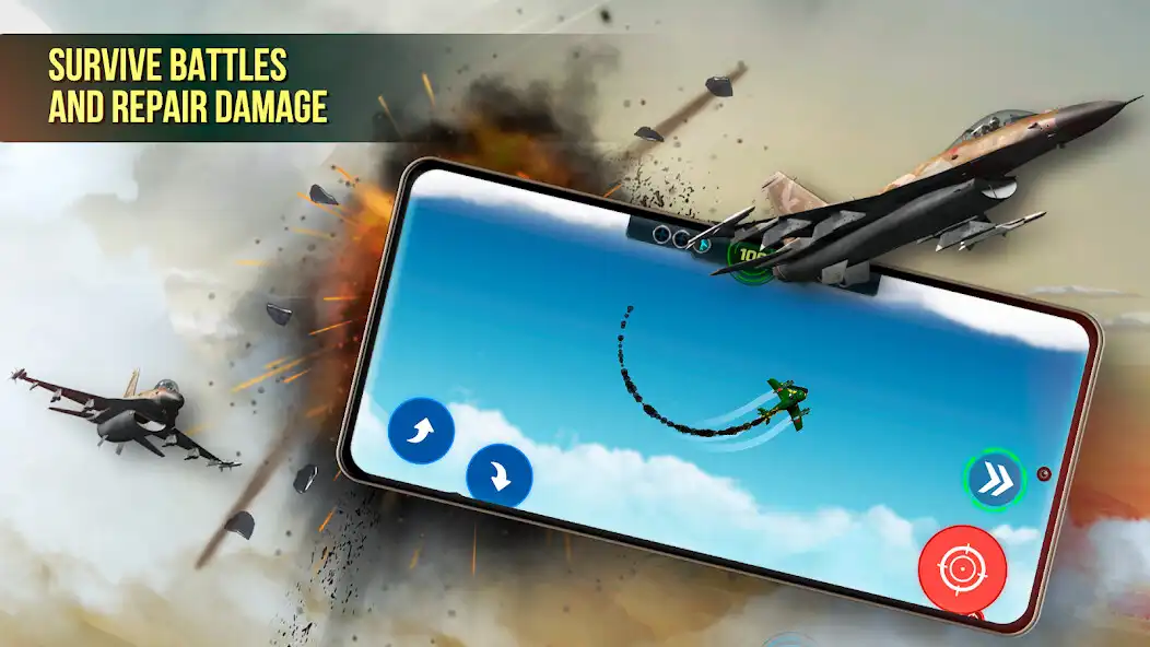 Play Airplane Battle - Sky Warriors  and enjoy Airplane Battle - Sky Warriors with UptoPlay
