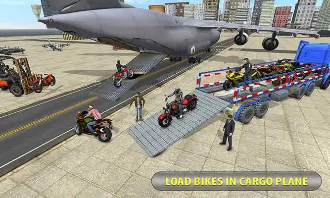 Play Airplane Bike Cargo Transport