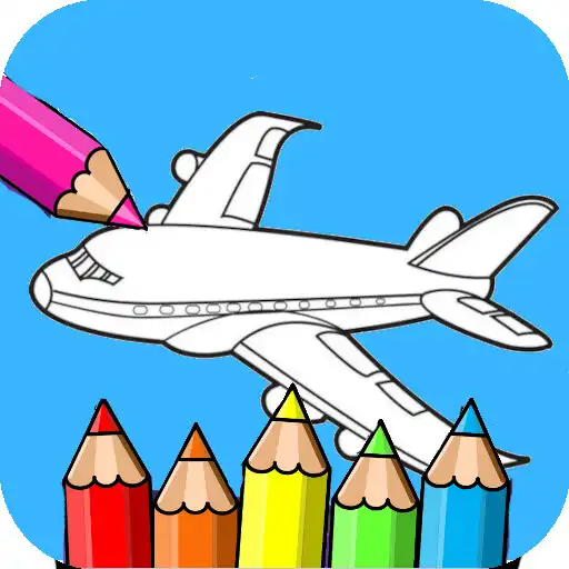Play airplane cartoon coloring APK Play airplane cartoon coloring APK